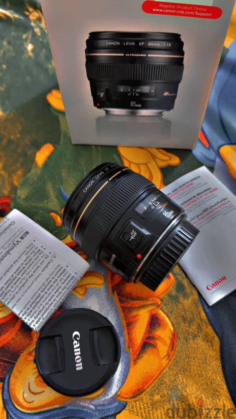Lans canon 85 1.8 1