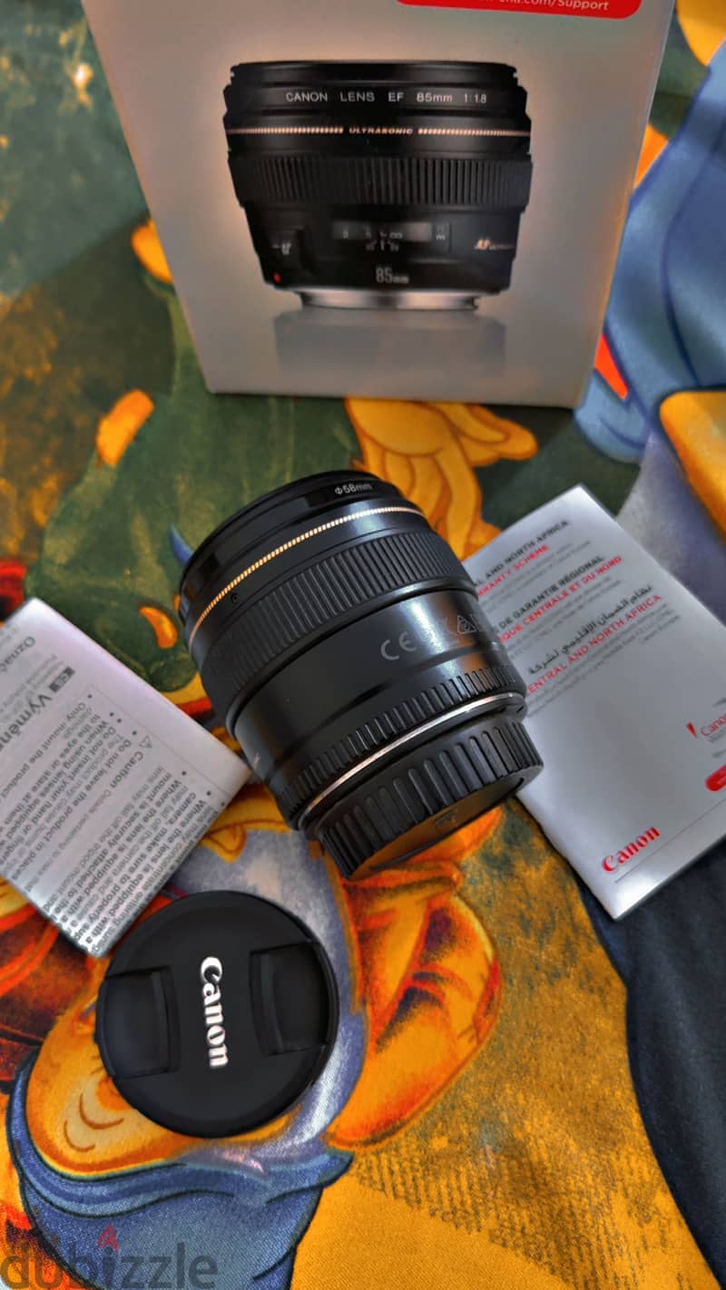 Lans canon 85 1.8 3