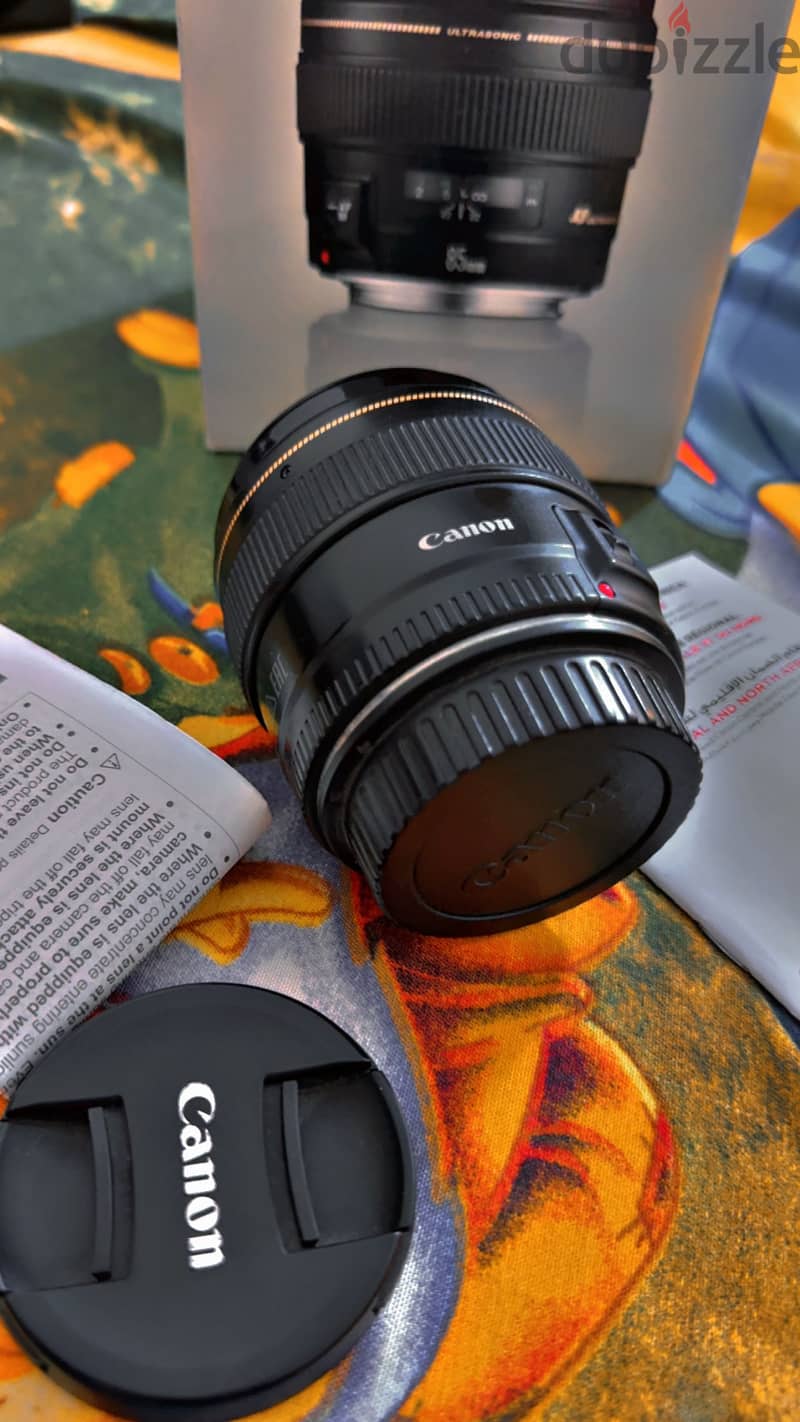Lans canon 85 1.8 4