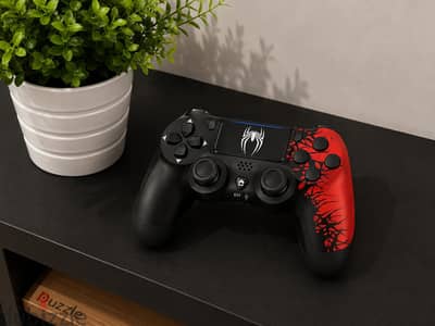 دراع PS4 Black Spider بحالة ممتازة - فرصة متتعوضش