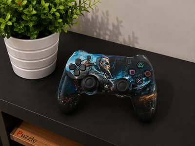 دراع PS4 Fighter Edition بحالة ممتازة - فرصة متتعوضش