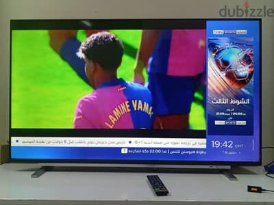 توشيبا 55 سمارت برسيفر داخلي 4k فريم لس
