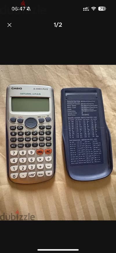اله حاسبه كاسيو fx-570ES PLUS