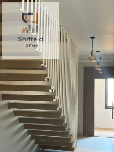 Sodic east front of Madinty for rent( Sky villa )  Wonderful (Sky villa) Luxurious= Triplex  3 floors biggest land 300m with penthouse roof. . First use
