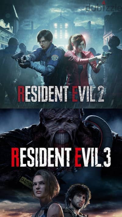 Resident evil 2,3 (عربي) primary acc ps4