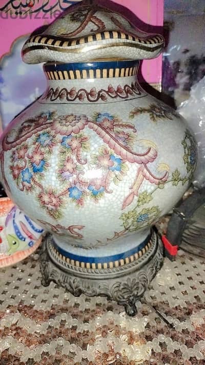فازه سيراميك كلاسيك فاخره انتيك