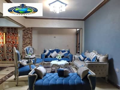 Furnished apartment for rent in New Maadi, opposite Gapco