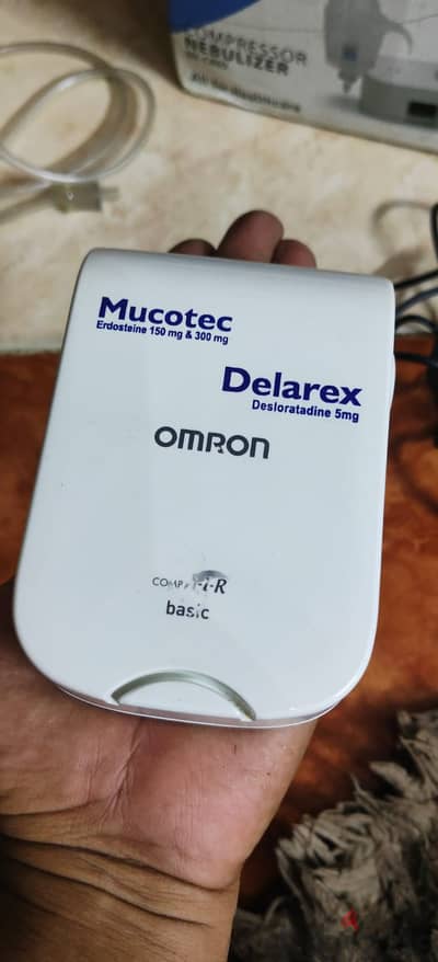 فرصة جهازomron أصلي بحجم كف اليد