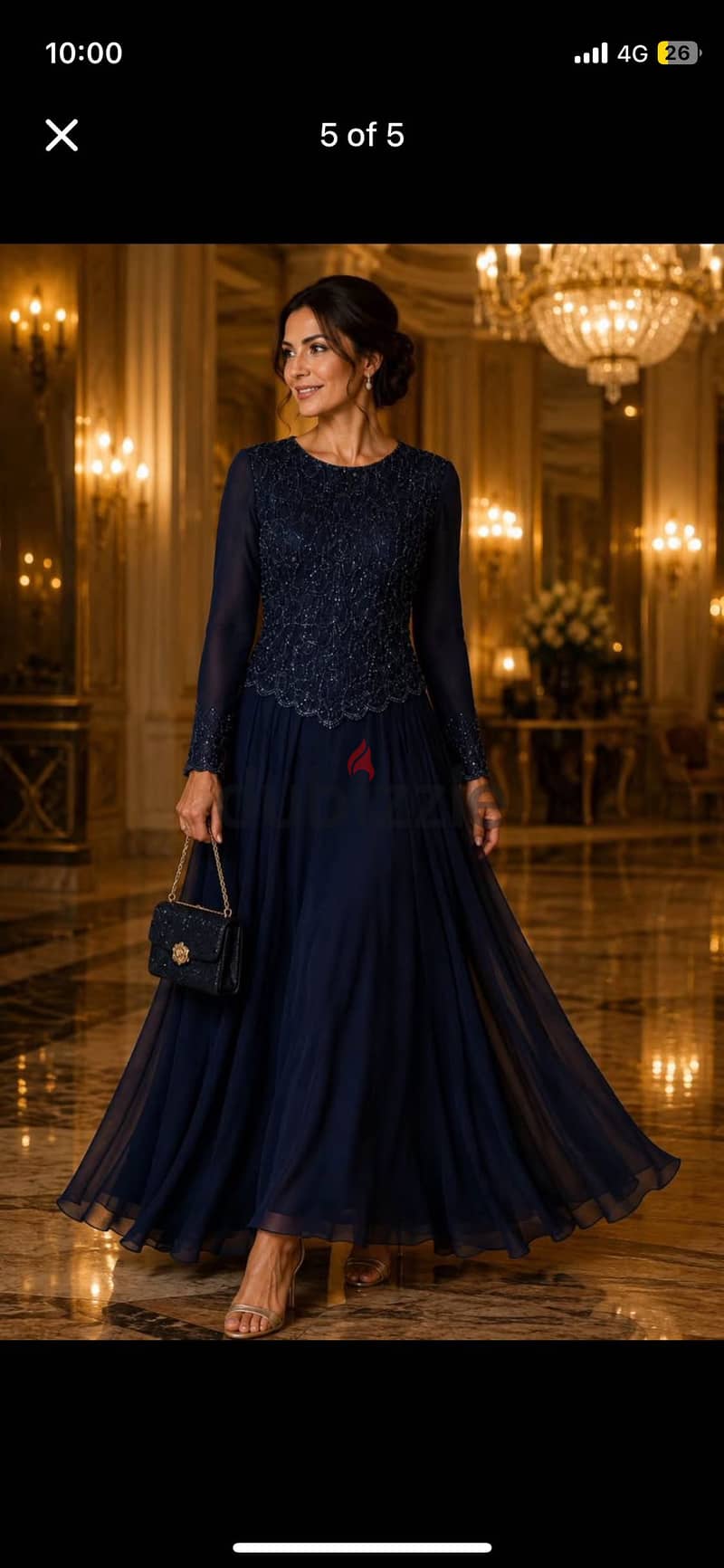 dark blue dress 3