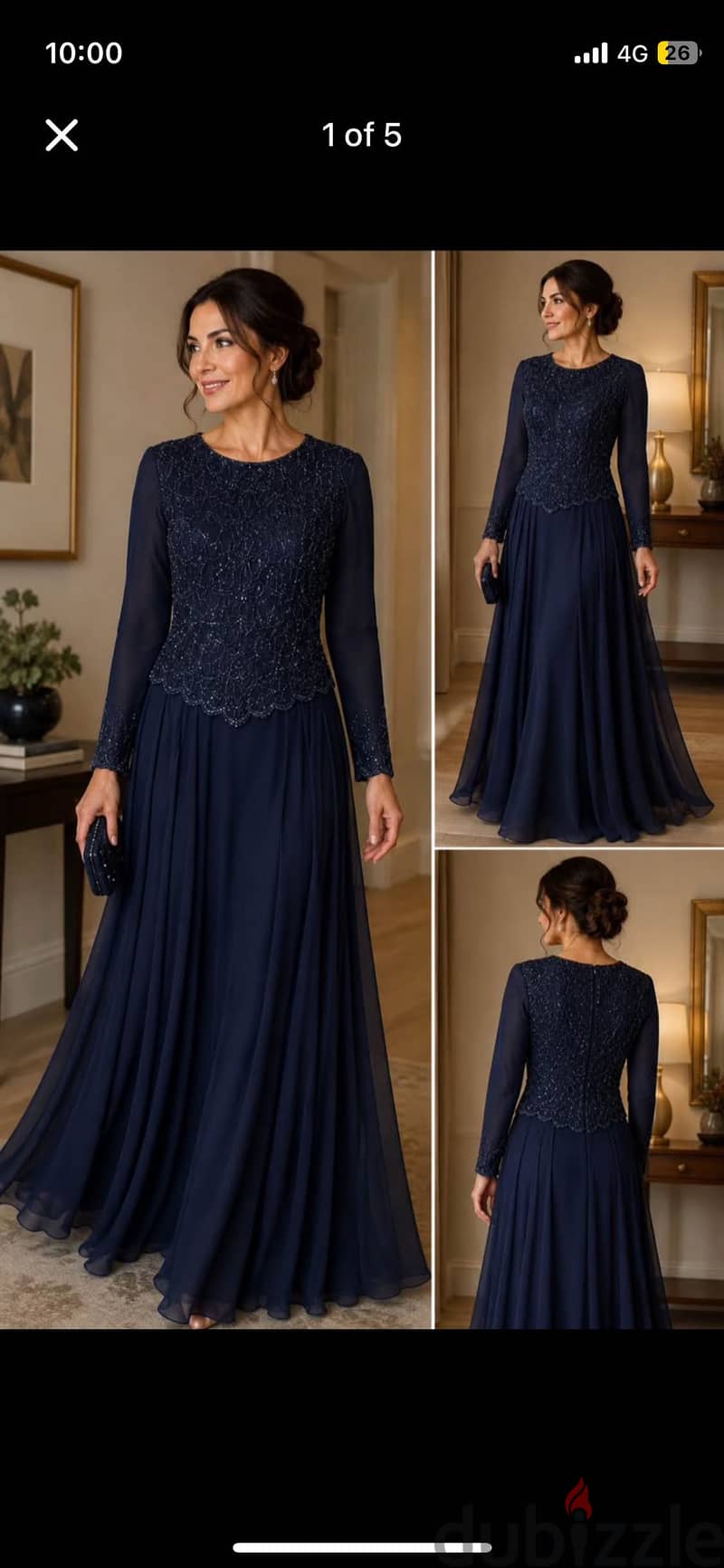 dark blue dress 4
