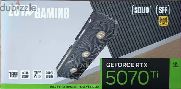 ZOTAC GAMING GeForce RTX 5070 Ti SOLID SFF 16GB GDDR7