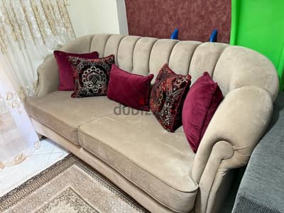 انتريه جاجوار خشب زان ٤ قطع