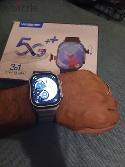 Wisme ws10 ultra 5g smartwatch