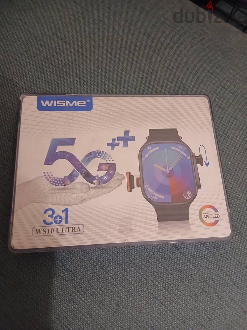 Wisme ws10 ultra 5g smartwatch 1