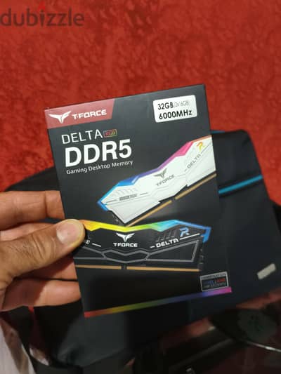 T-FORCE DELTA RGB DDR5 RAM 32GB (2x16) 6000 MHz