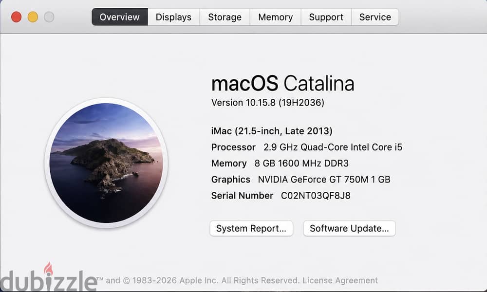 iMac 21.5-inch 2013 2