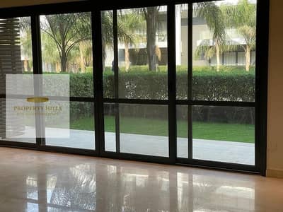 Apartment for sale in Al Shorouk with two rooms in Al Patio Sola compound with a view on water features in front of Madinaty on Suez Road