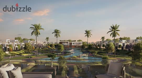 A finished apartment in a prime location next to Palm Hills and Hassan Allam, in front of Al Jazeera Club