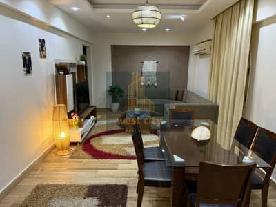 Furnished apartment in compound beverly hills for rent