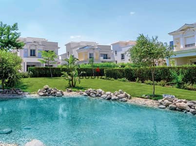 Inspect and move in immediately! A fully finished villa for sale in a prime location in 6th of October City