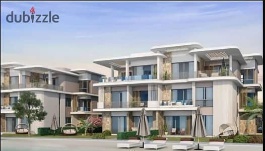 Receive a fully finished and furnished chalet with a view of the Crystal Lagoon at Q North, Sidi Abdel Rahman.