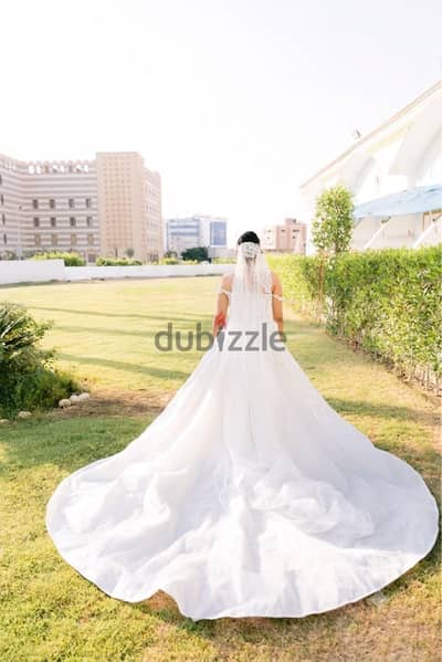 فستان زفاف هاند ميد