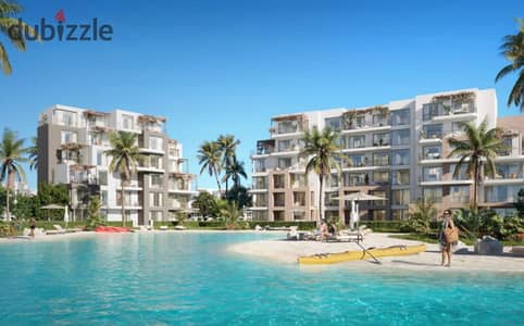 Finished chalet, 3 rooms for sale in installments in Sea Shore, Ras El Hekma, North Coast