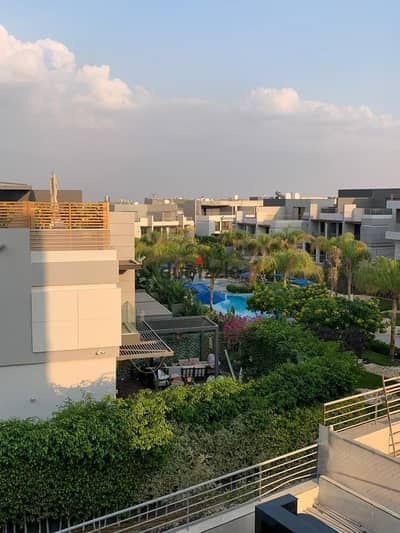 Resale Twin House for Sale – Fully Finished | Patio Al Zahraa, Sheikh Zayed