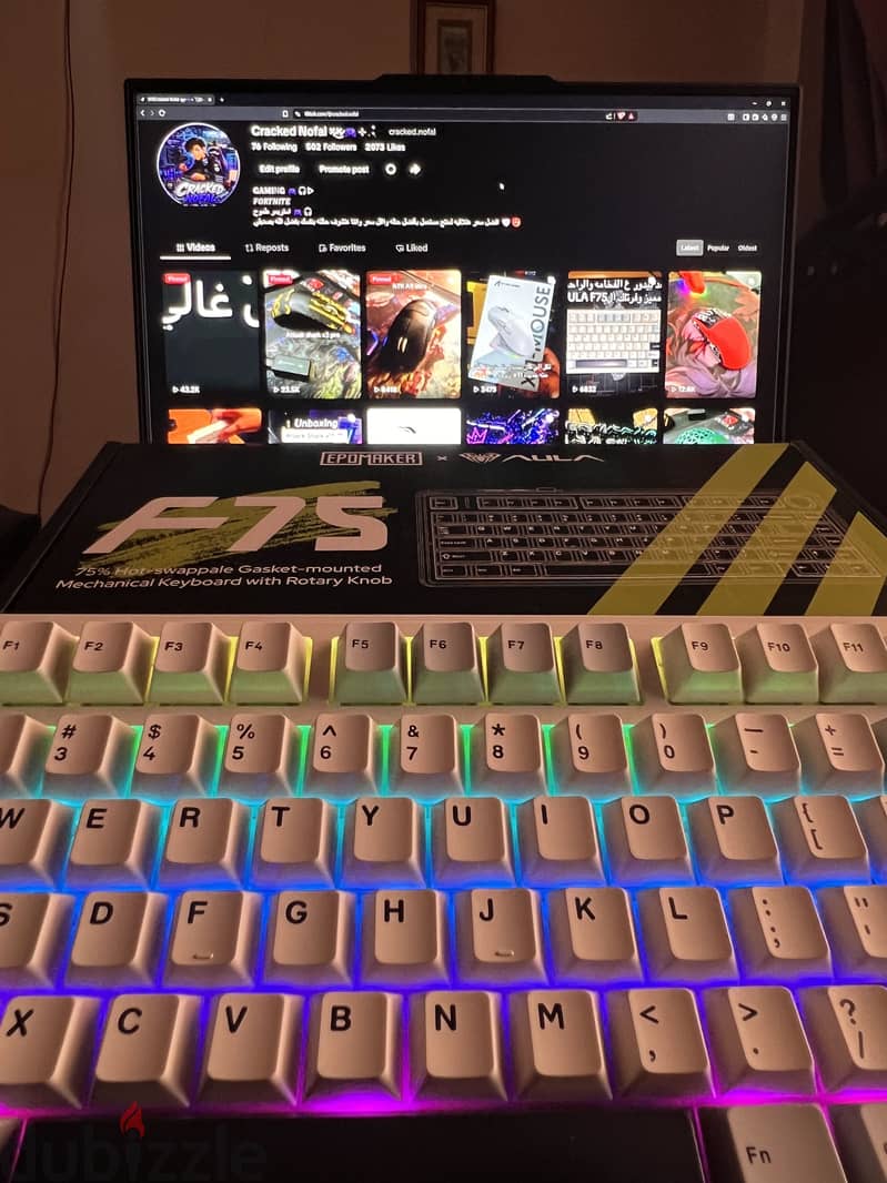 Aula f75 gaming keyboard 1