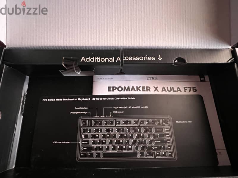 Aula f75 gaming keyboard 3