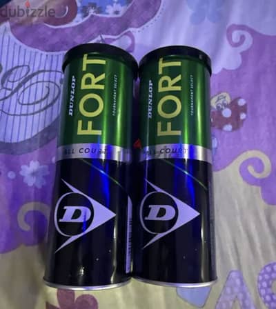 كرات تنس Dunlop جديده لم تستخدم
