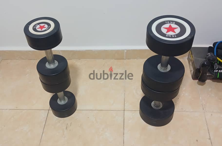MR Olympia - Black - Dumbbells 1