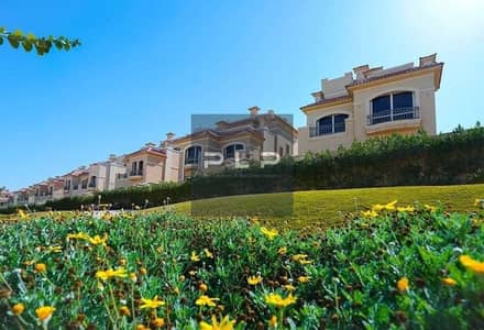 Corner townhouse for sale with flexible payment plans in La Vista City compound.