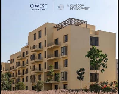 شقه بتشطيب مميز جاهزة للاستلام مع اوراسكوم - في OWEST بجانب مول مصر
