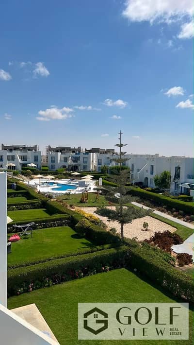 شاليه ارضي بجاردن 3 غرف 132 م استلام فوري متشطب وجاهز في ماونتن فيو راس الحكمه الساحل الشمالي  مرحله الكرستال لاجون ( كريت ايلاند )  براايم لوكيشن داخ