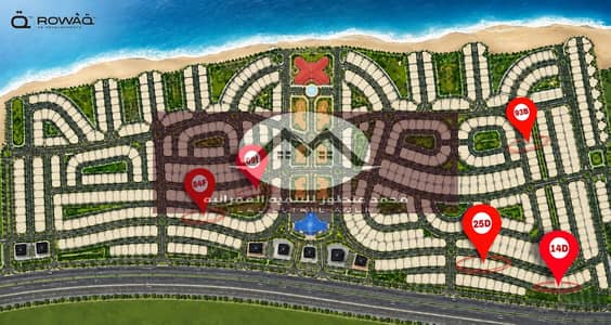 للبيع في القريه الذكيه حرف F مرحله عاشره باوفر تجاري