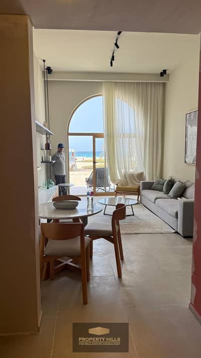 Independent villa, first row by the sea for sale at The Med – Ras Al-Hekma | Immediate delivery and complete finishing