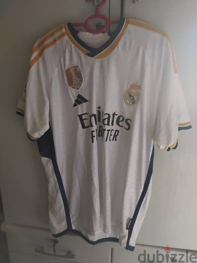 Real Madrid Home Jersey 2023 XL size