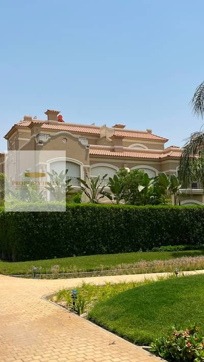 Villa for sale at cash price, ready with key in Patio 5 East Al-Shorouk with a view of landscape