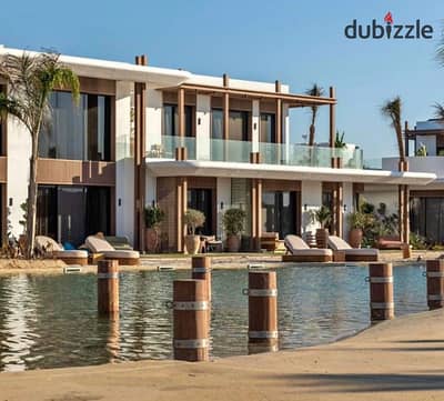 Cabin in Ghazala Bay, fully finished, with lagoon view, for sale in Zoya, North Coast.