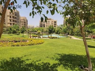 Ready to move apartment in The Square compound, ground floor Landscape view, lowest price in the market 178 m + 300 m Garden