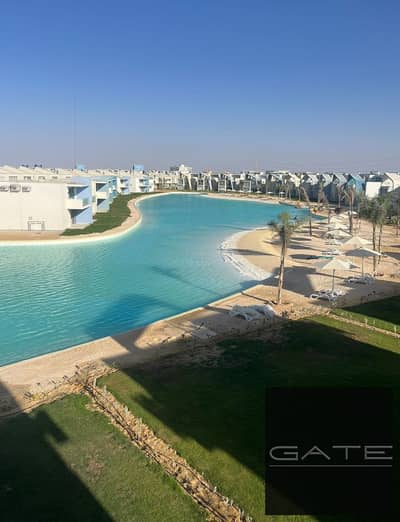 Lowest price 3 beds direct lagoon - full furnished- fouka