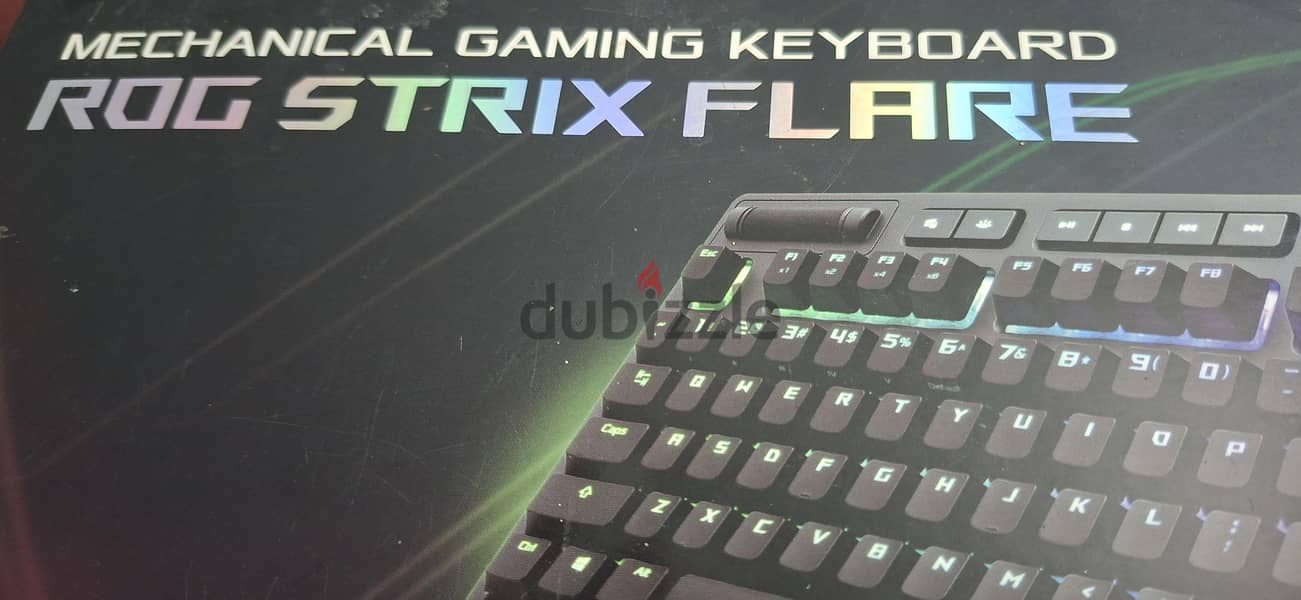 keyboard asus rog strix flare 1