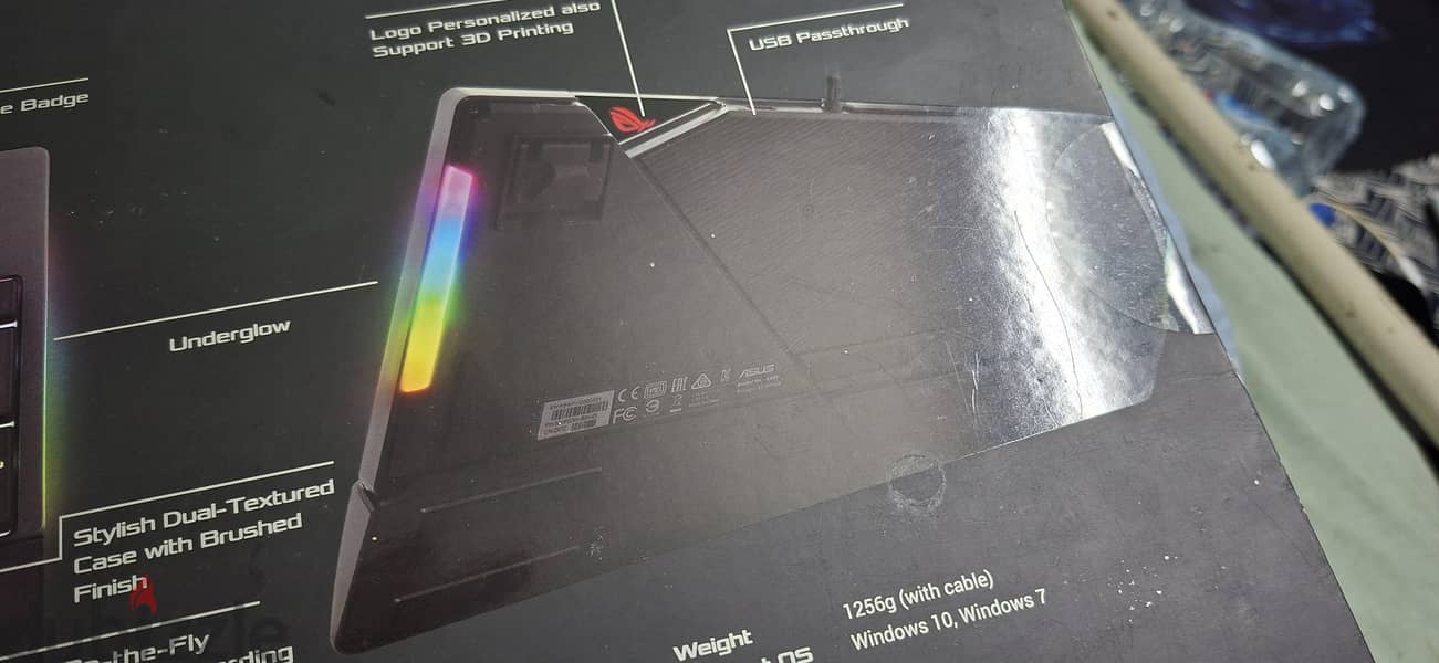 keyboard asus rog strix flare 2