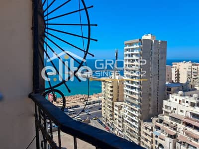 Apartment for rent in Loran, Ibrahim El-Alfy Street. Partial sea view