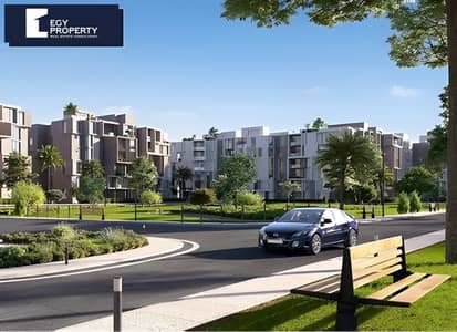 Apartment For Sale Fully Finished Perfect View Ready to move In Cairo Gate - 6th of October