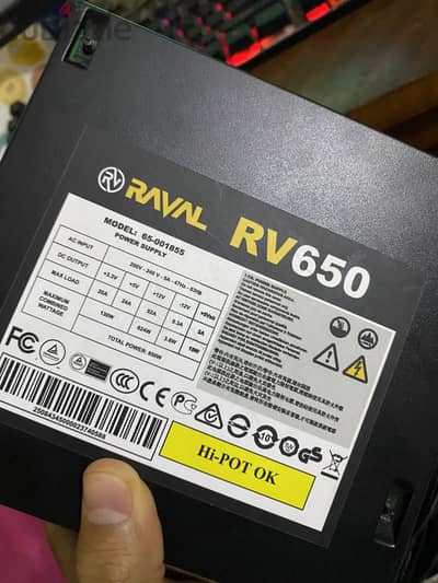 Power supply raval rv650