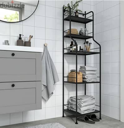 وحدة رفوف FRÖSJÖN أسود, ‎40x156 من إيكيا IKEA