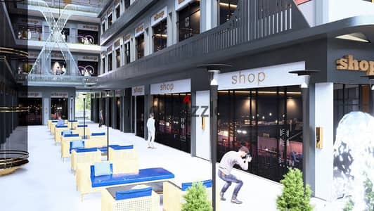  Commercial Shop for Sale – Rakaz Mall El Shorouk 3  First Floor – Next to the Stairs & Elevator  Shop Area: 20 sqm  Prime Location directly o