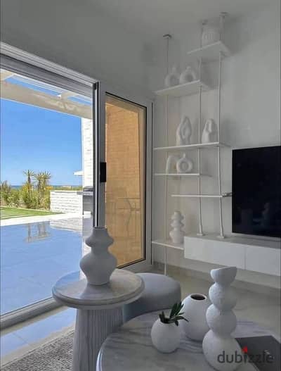 fully finished  chalet overlooking the lagoon and landscape prime location  in Ras El Hekma